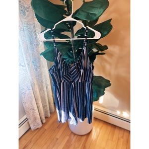 Black and white romper, worn once